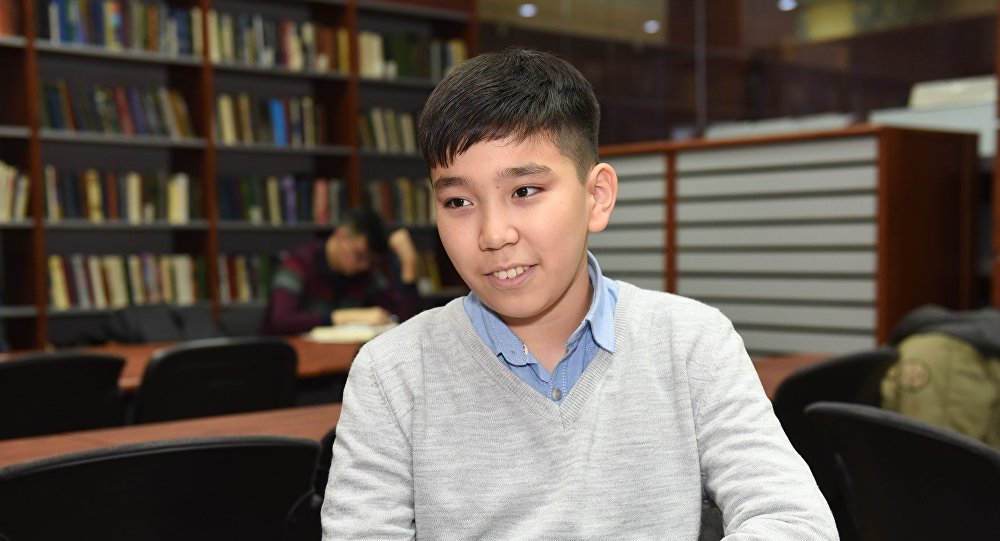 12-летний Абзал сдал первую сессию в вузе на "отлично"