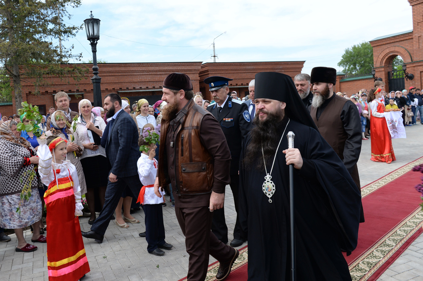 Рамзан Кадыров открыл православный храм в Чечне