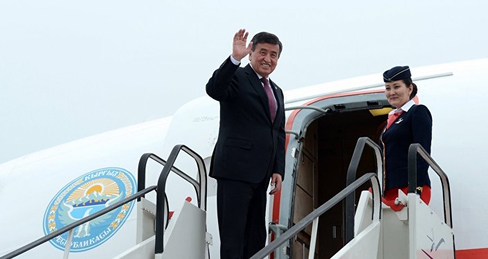 Президента Киргизии призвали купить новый самолет
