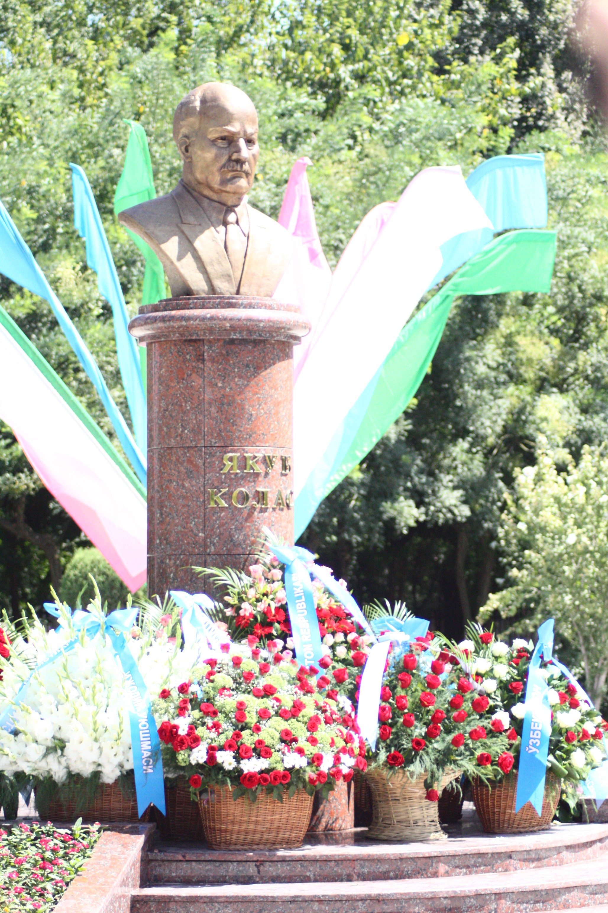 Ташкентскую улицу Яккачинор переименовали в улицу Якуба Коласа