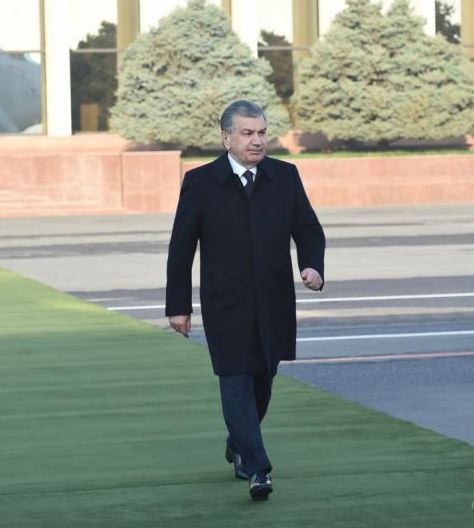Президент инспектирует Нукус