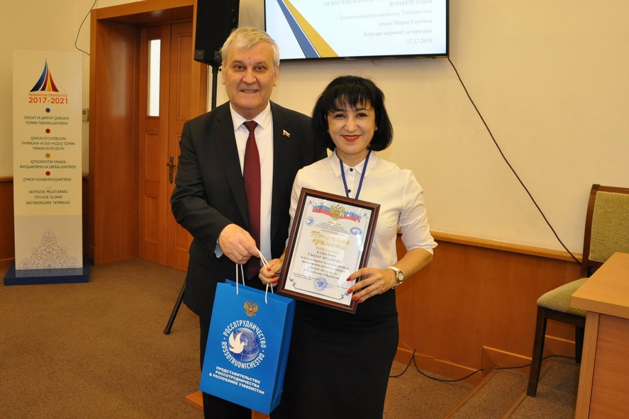 В Ташкенте  Чингиза Айтматова назвали русским писателем