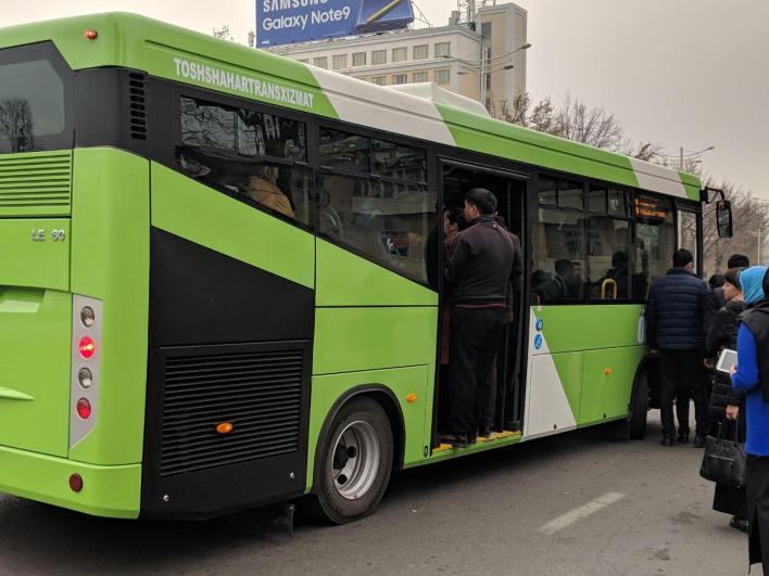 В Ташкент прибывают 62 новеньких автобуса
