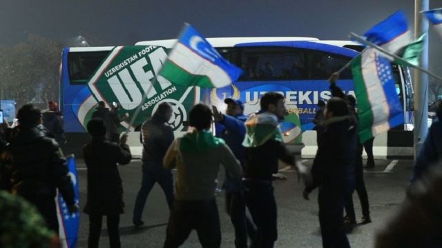 В Ташкенте прошли проводы сборной на Кубок Азии