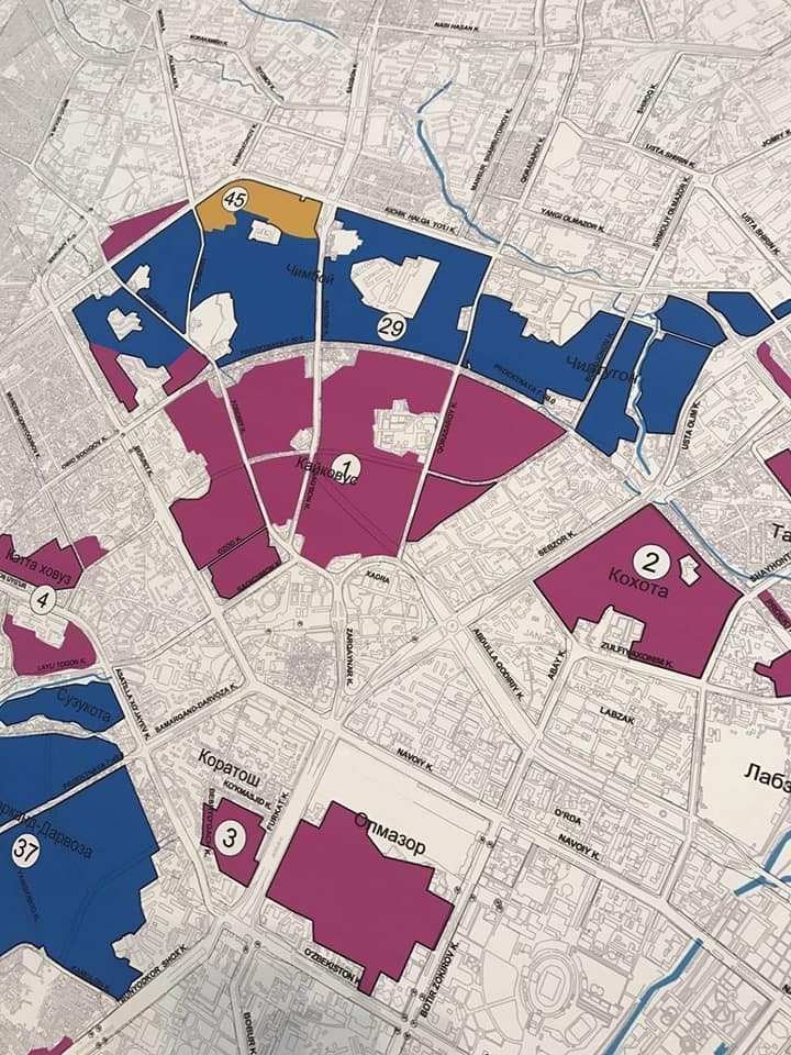 Обнародован «секретный» Генплан Ташкента 