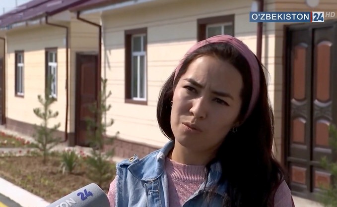 Ранее обманутые в «показухе» андижанки въехали в новые коттеджи