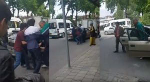 Облаву на призывников показали в Таджикистане
