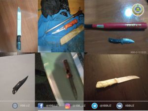 Более 200 ножей изъято за двое суток в Ташкенте