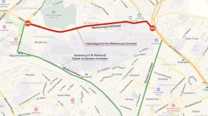 Центральную улицу закрыли на 10 дней в Ташкенте