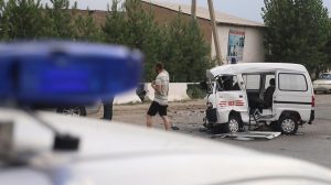 Лихач на Cobalt на встречке протаранил «скорую» и угробил пациента в Намангане