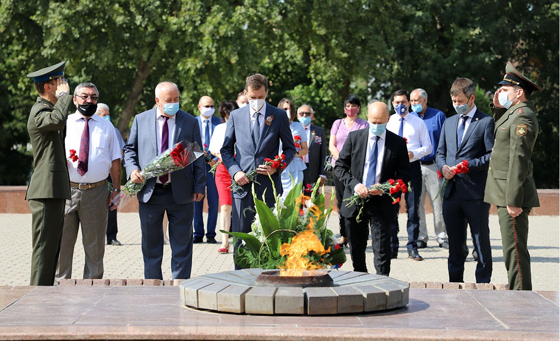 Россияне в Ташкенте отметили окончание Второй Мировой войны