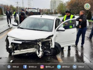 Cobalt совершил смертельный таран  Lacetti в Ташкенте