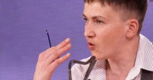 Экс-депутат Рады Савченко оплакала Украину