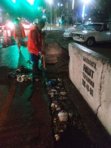 Хокимият Ташкента ищет виновных в затоплении улиц после ливня