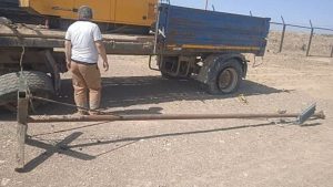 Грузовик - нарушитель вызвал аварию на Талимарджанской ТЭС