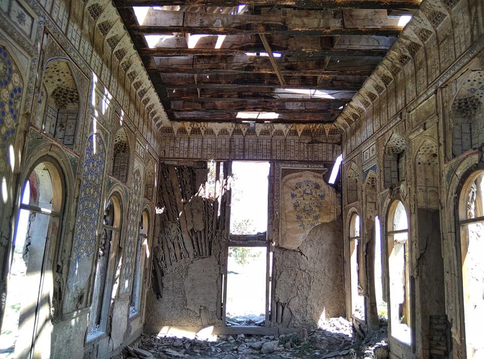 Дворец эмира Бухары превращен в развалины  