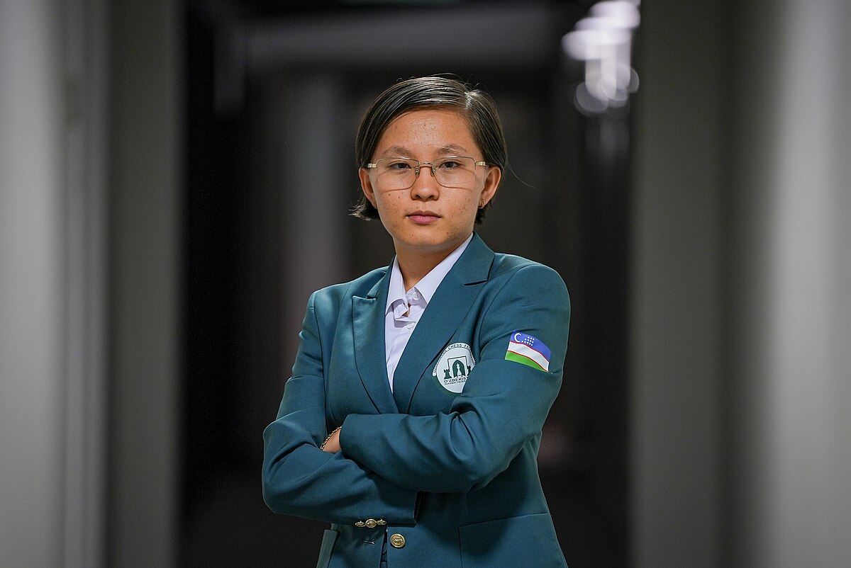 Умида Омонова борется за победу на ЧМ по шахматам в Дохе.